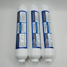 3 PACOTES de filtros de água em linha de carbono GAC poste de osmose reversa geladeira ICF-10Q comprar usado  Enviando para Brazil