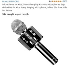 Finyiore microphone kids for sale  Thonotosassa
