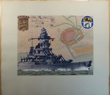 Gouache cuirasse dunkerque d'occasion  Fouras