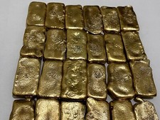 Usado, 1000 Grams Scrap Gold Bar For Gold Recovery Melted Different Computer Coin Pins comprar usado  Enviando para Brazil
