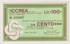 Miniassegni 18.01.77 polleria usato  Milano