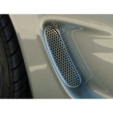 2pc perforated stainless d'occasion  Expédié en Belgium