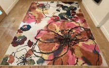 Watercolour floral multicolour for sale  BIRMINGHAM