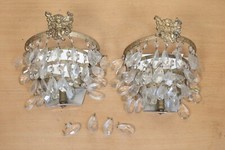 Vintage pair crystal for sale  SOUTHSEA