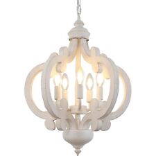 Lustre bois blanc d'occasion  Saint-Quentin