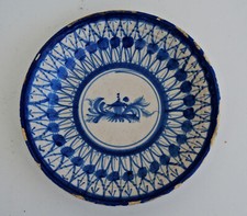 Plat faïence xviiième d'occasion  Bollwiller