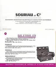 Souriau apparecchi scientifici usato  Catania