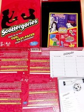 Scattergories game categories for sale  FELIXSTOWE