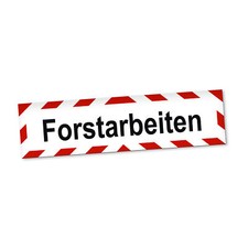 Forstarbeiten magnetschild aut gebraucht kaufen  Leipzig