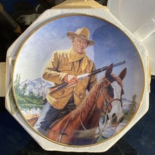 John wayne plate for sale  MANSFIELD