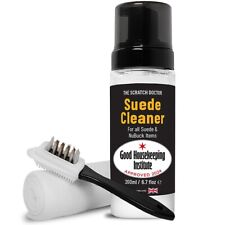 Limpador NuBuck de camurça 200 ml com escova e pano de plástico, sapatilhas botas bolsas jaquetas comprar usado  Enviando para Brazil