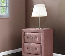 Pink fabric nightstand for sale  Columbus