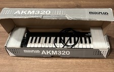 Mini teclado Midiplus AKM320 USB MIDI controlador de teclado 32 teclas preto, usado comprar usado  Enviando para Brazil