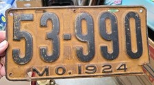Missouri license plate for sale  Mountain Grove