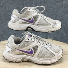 Tênis Nike feminino 7.5 Dart 9 atlético corrida baixo 443863 malha branca comprar usado  Enviando para Brazil