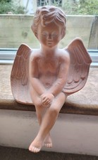 Terracotta garden cherub for sale Terracotta garden cherub for sale  WREXHAM