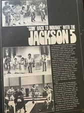 Clipping vintage The Jackson Five página inteira comprar usado  Enviando para Brazil