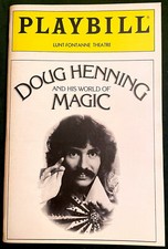 Original doug henning for sale  Fair Lawn