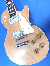 Guitarra Gibson EUA Les Paul Standard Natural Raw Power com estojo rígido comprar usado  Enviando para Brazil