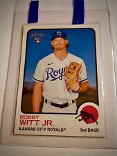 2022 Topps Heritage Bobby Witt Jr. #520 cartão de novato comprar usado  Enviando para Brazil