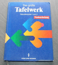 Große tafelwerk tabellen gebraucht kaufen  Hohenwestedt