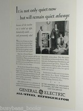 1930 General Electric anúncio de geladeira, geladeira GE MONITOR-TOP comprar usado  Enviando para Brazil