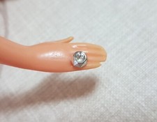 Véritable bague argentée d'occasion  Bréval