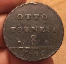 Tornesi 1796 regno usato  Olbia