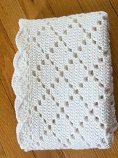 blanket baby white for sale  Morris Chapel