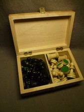 Schachfiguren holz 7 gebraucht kaufen  Leimen