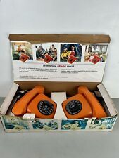 Vintage téléphone orange. d'occasion  Bolbec