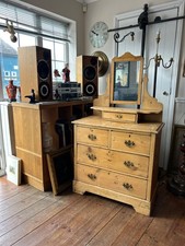 Victorian pine dressing for sale  MALDON