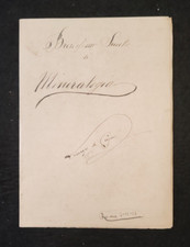 Manoscritto appunti sunto usato  Albano Laziale