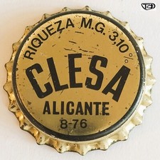 Chapa leche CLESA Alicante 1976 kronkorken tappi bottle cap capsule SIN USAR comprar usado  Enviando para Brazil