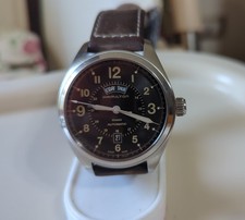 RELÓGIO PILOTO AVIADOR MASCULINO HAMILTON CÁQUI AUTOMÁTICO H705050 42mm comprar usado  Enviando para Brazil