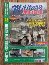 Military armor diorama d'occasion  Seyssel