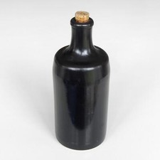 Steingutflasche schwarz 23x9cm gebraucht kaufen  Deutschland