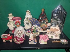 12pc porcelain xmas for sale  ACCRINGTON