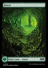 Mtg forest 266 usato  Bari