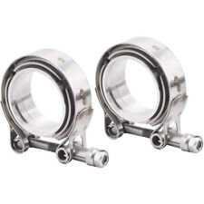 2 peças 3" braçadeira de parafuso banda V macho fêmea flanges para turbo universal comprar usado  Enviando para Brazil