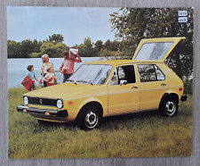 Volkswagen rabbit brochure for sale  BOURNE