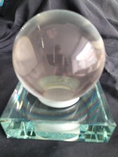 Clear crystal ball for sale  BLACKPOOL