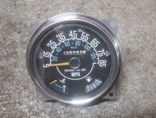 Jeep 76-86 CJ OEM velocímetro cluster CJ5 CJ7 CJ8 medidor de temperatura de combustível 85 mph 130k, usado comprar usado  Enviando para Brazil