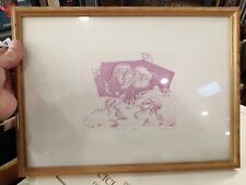 Litografia incisione stampa usato  Spinetoli