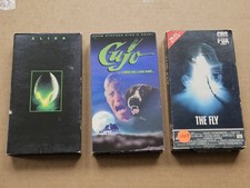 Science Fiction Horror Suspense Vhs Lot. Alien. Cujo. The Fly. comprar usado  Enviando para Brazil