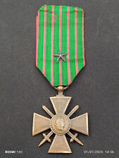 Y23/01/25 (REF17283) Médaille militaire croix de guerre 1914 1918 french MEDAL segunda mano  Embacar hacia Argentina