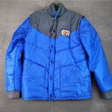Jaqueta Masculina Vintage Rara Corrida Califórnia Manga Removível Extra Grande Azul, usado comprar usado  Enviando para Brazil
