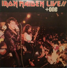 Iron Maiden–Live!! + One Vinyl EP 1986 EMI Greece Extreme Rare Misprint comprar usado  Enviando para Brazil