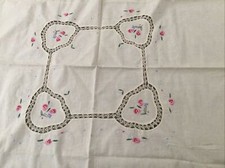 Cutwork embroidered table for sale  Saint Louis