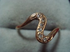 Bague moderne serpentin d'occasion  Kaysersberg